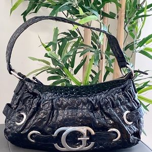 GUESS Vintage Black Small Hobo Bag